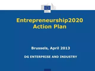 Entrepreneurship2020 Action Plan