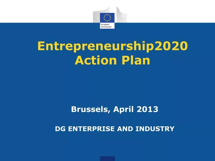 entrepreneurship2020 action plan