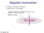 Magnetic reconnection - slide 1