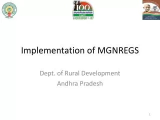 Implementation of MGNREGS