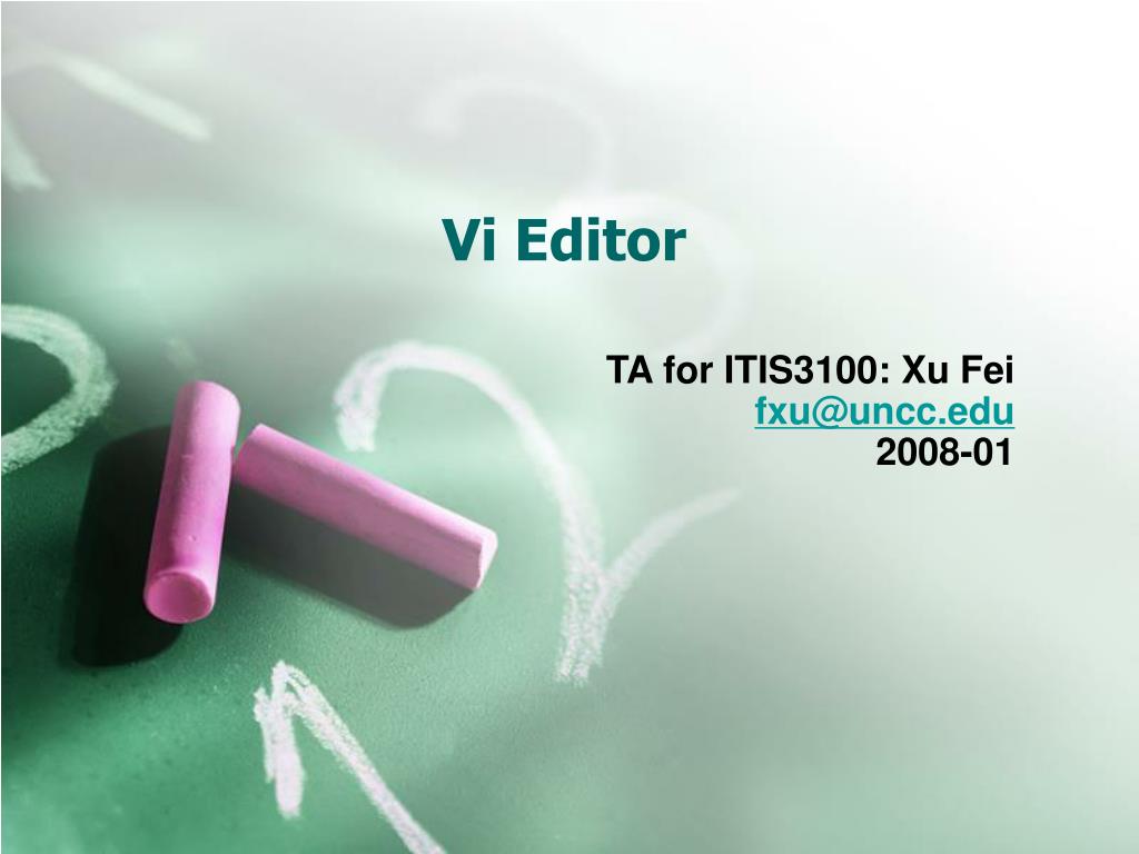 PPT - Vi Editor PowerPoint Presentation, free download - ID:1803774