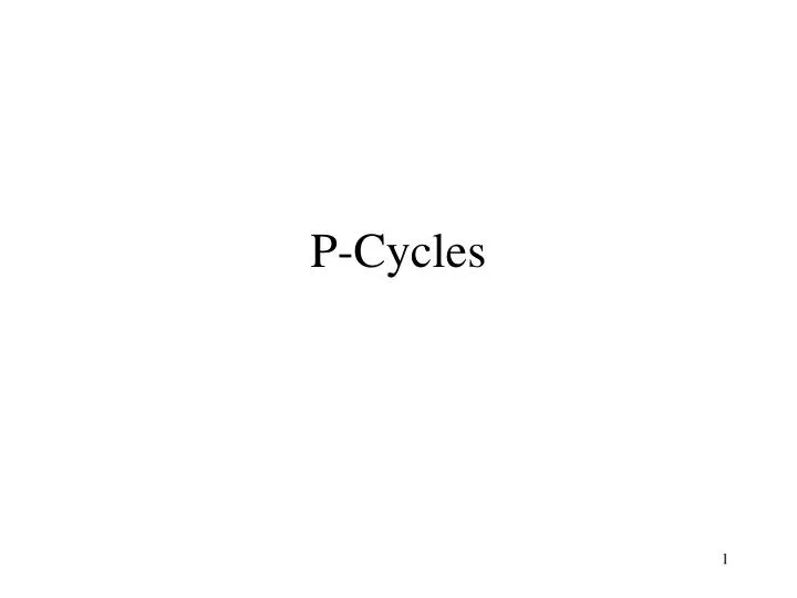 p cycles
