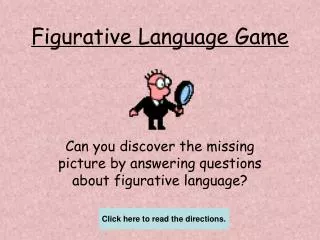figurative language game