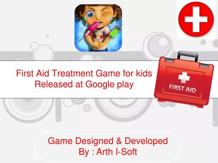 first aid treatment game for kids released at google play