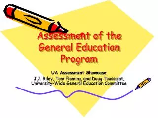 Assessment of the General Education Program