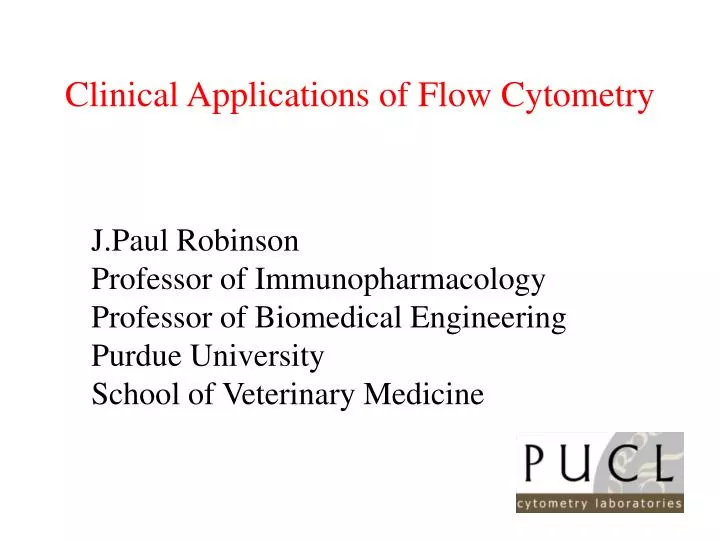 clinical applications of flow cytometry