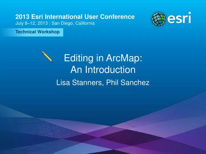 editing in arcmap an introduction