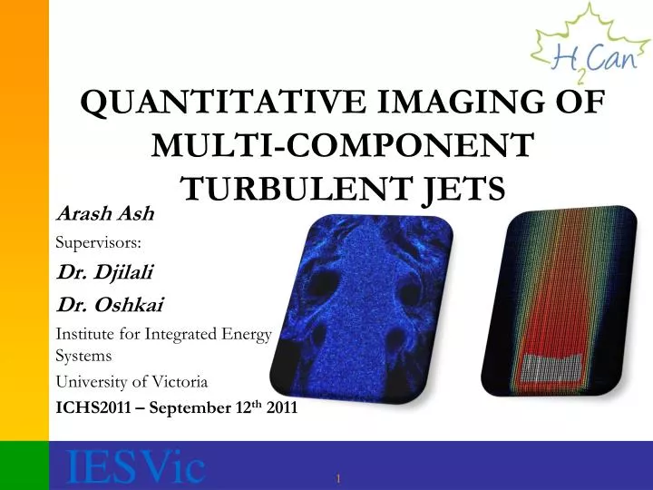 quantitative imaging of multi component turbulent jets