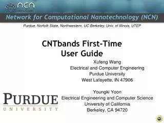 CNTbands First-Time User Guide