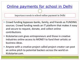 Comparing The Most Popular online payment for school in Delh