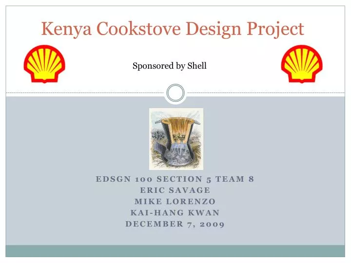 kenya cookstove design project