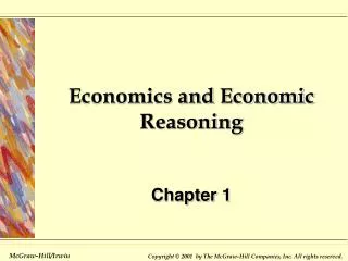Economics and Economic Reasoning