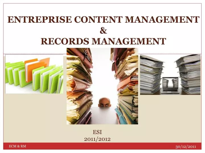 entreprise content management records management