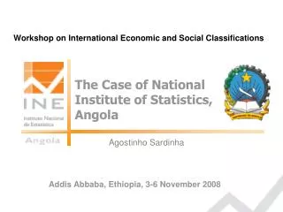 The Case of National Institute of Statistics, Angola