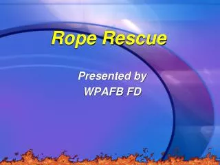 Rope Rescue