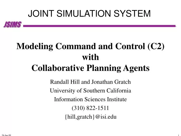 modeling command and control c2 with collaborative planning agents