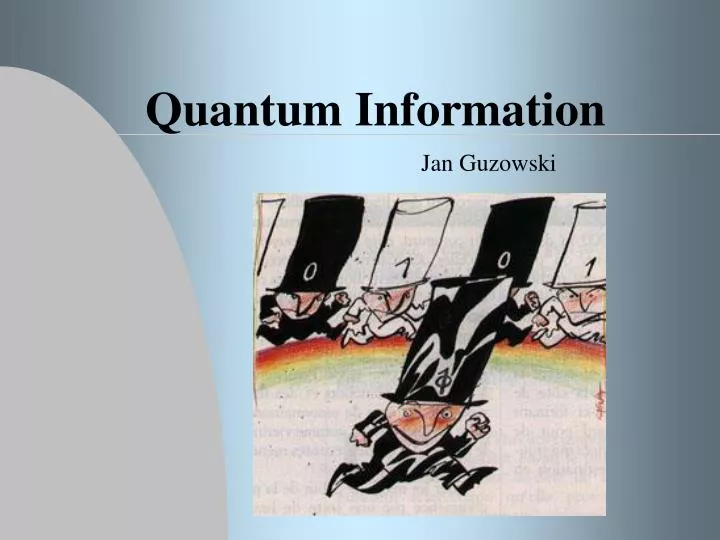 quantum information