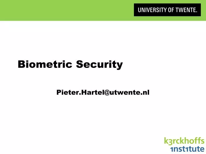 biometric security