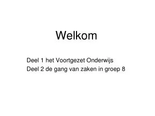 welkom