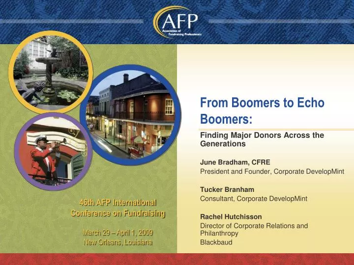 from boomers to echo boomers