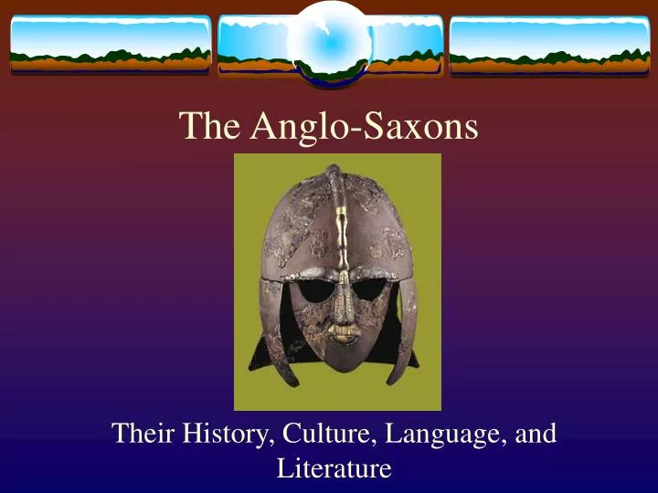 the anglo saxons