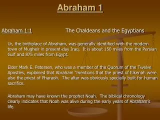 abraham 1