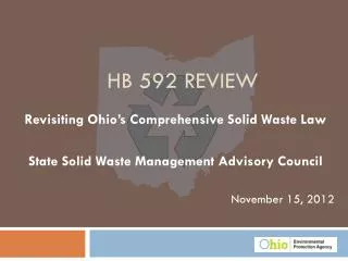 HB 592 Review