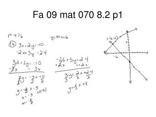 Fa 09 mat 070 8.2 p1