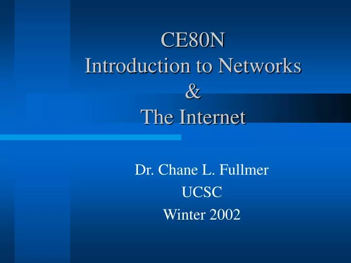 ce80n introduction to networks the internet