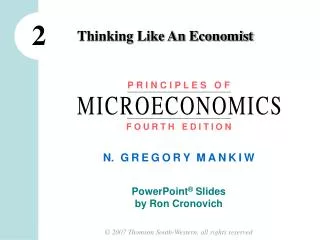 Thinking Like An Economist