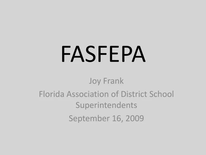 fasfepa