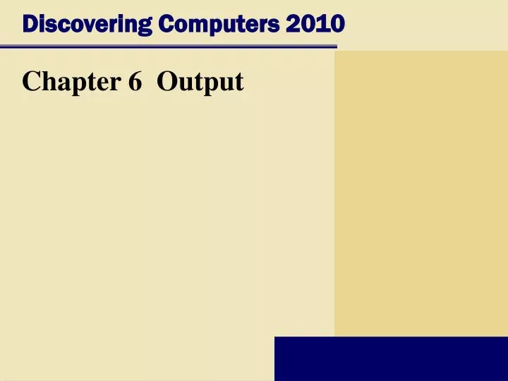 discovering computers 2010