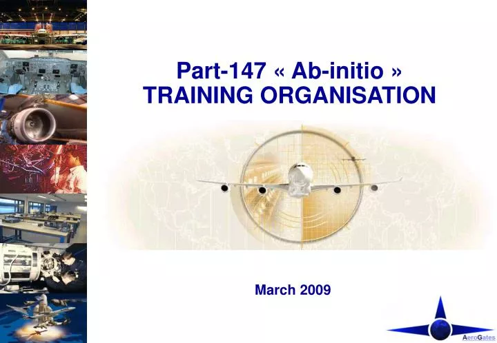 part 147 ab initio training organisation