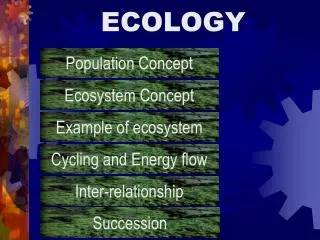 ECOLOGY