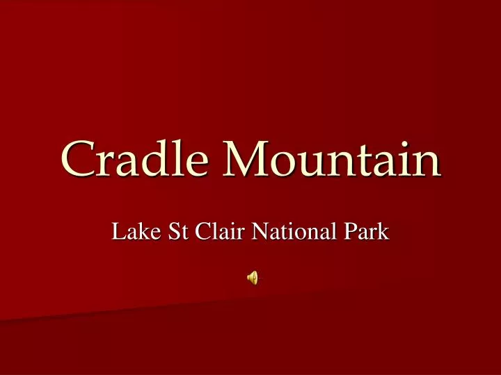 cradle mountain