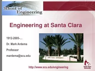 Engineering at Santa Clara