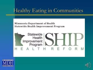Healthy Eating in Communities