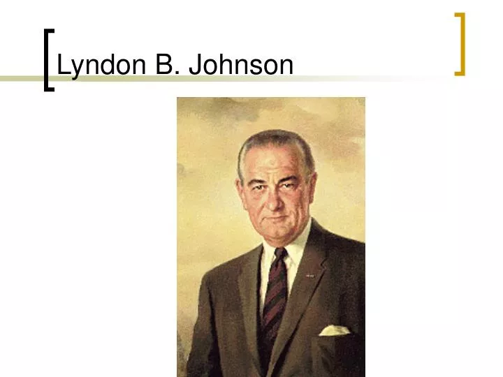 lyndon b johnson