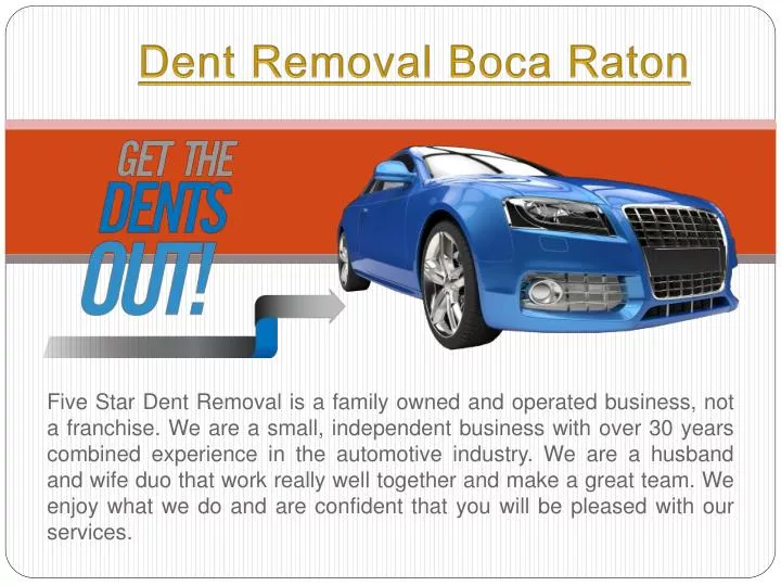 dent removal boca raton