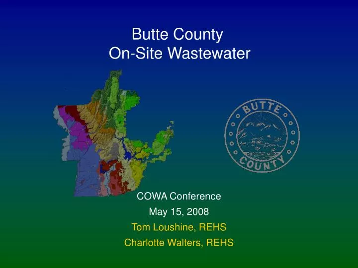 butte county on site wastewater