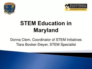 STEM Education in Maryland