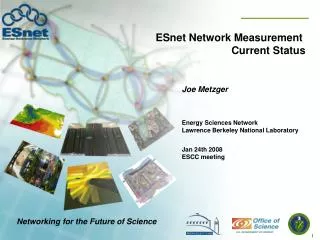ESnet Network Measurement Current Status