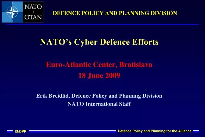 defence policy and planning division