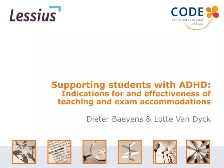supporting students with adhd indications for and effectiveness of teaching and exam accommodations