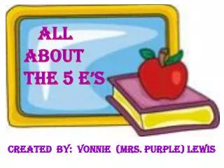 Created by: Vonnie (Mrs. Purple) Lewis