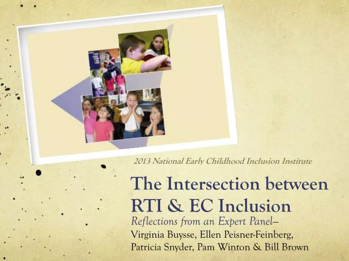 the intersection between rti ec inclusion