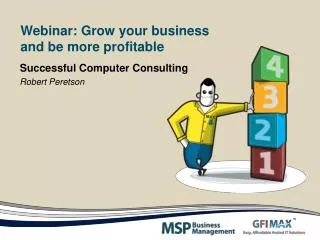 Webinar: Grow your business and be more profitable