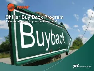 Chiller Buy Back Program