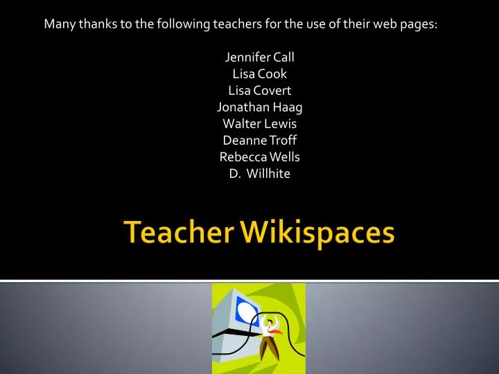 teacher wikispaces
