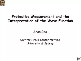 Protective Measurement and the Interpretation of the Wave Function